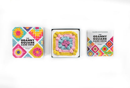The Granny Square Card Deck by Claire Montgomerie