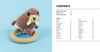 Mini Amigurumi Ocean by Sarah Abbondio