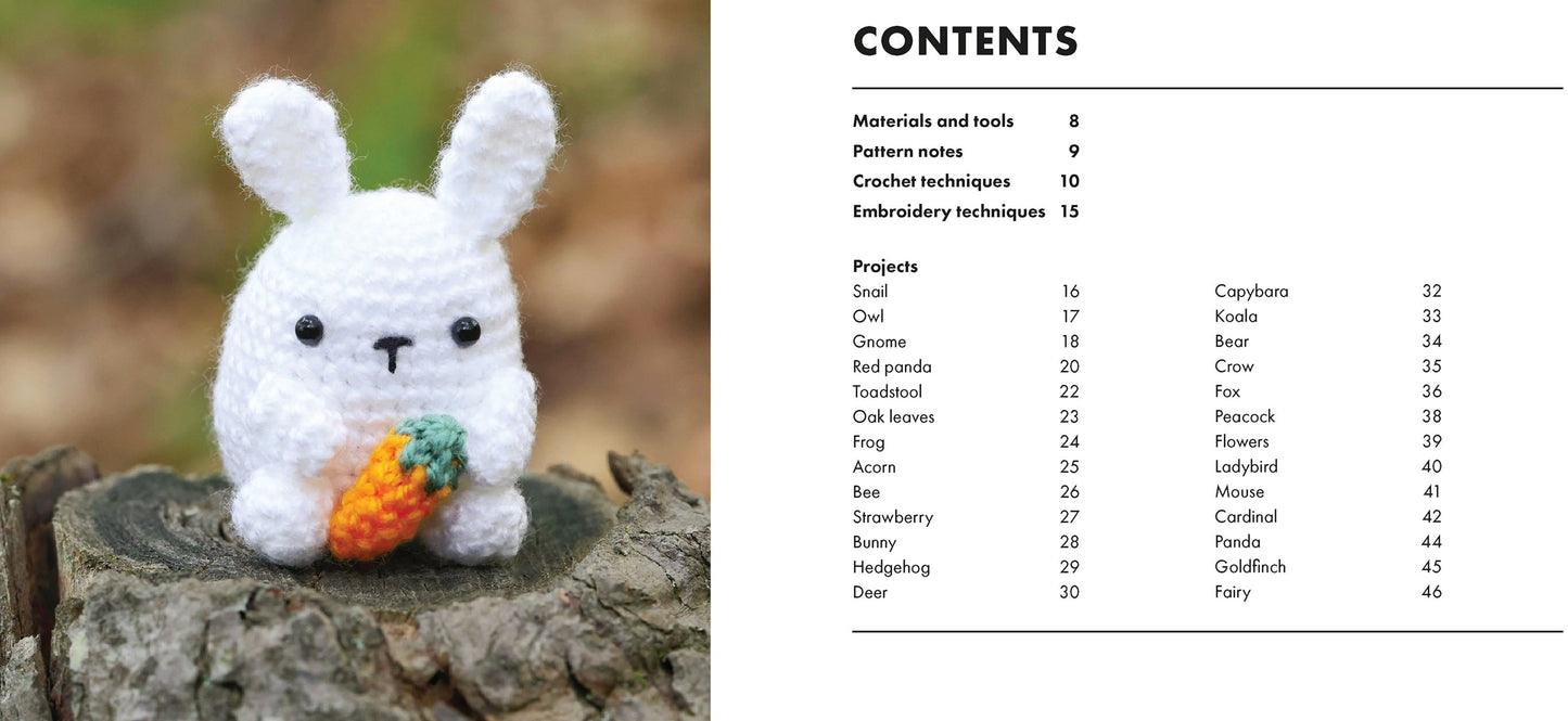 Mini Amigurumi Woodland by Julia Chiang