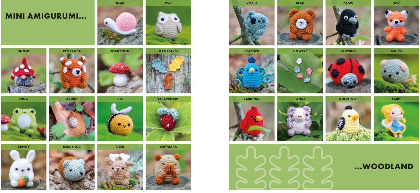Mini Amigurumi Woodland by Julia Chiang