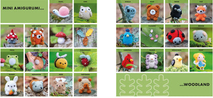 Mini Amigurumi Woodland by Julia Chiang