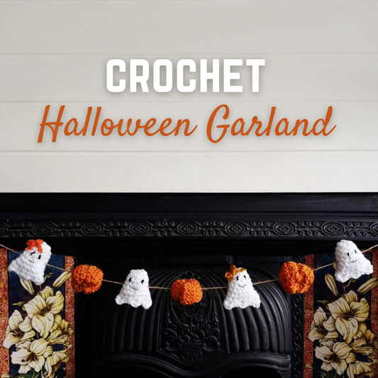 Crochet Halloween Garland